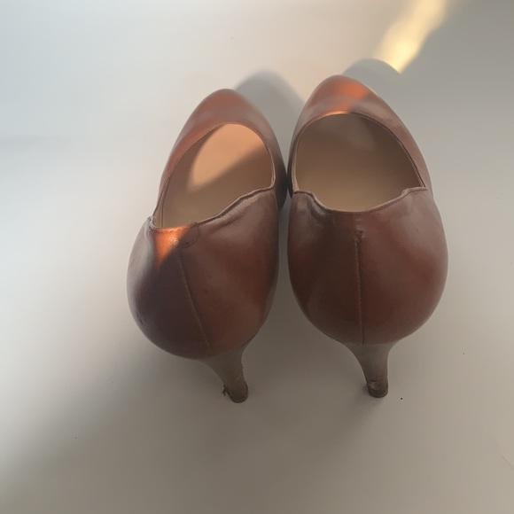 4” Brown Leather Heel - Picture 5 of 5